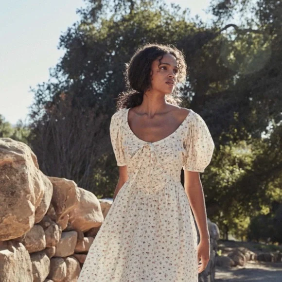 Doen Monceau dress in cottage breeze floral - Picture 5 of 7